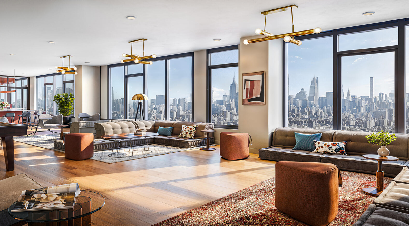 111 Willoughby 40th Floor Lounge